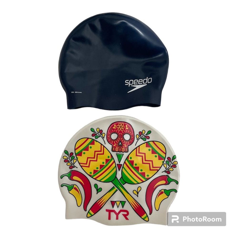 Speedo/TYR Adult Silicone Swim Caps